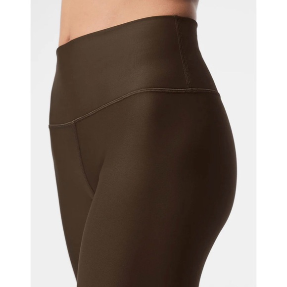 ALO Yoga High Waist Airlift Legging Yoga Espresso Brown Leggings Size Small 4-6 - Picture 2 of 6